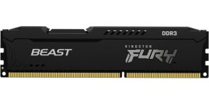 Obrázok pre výrobcu Kingston 8GB DDR3-1600MHz CL10 FURY Beast Black